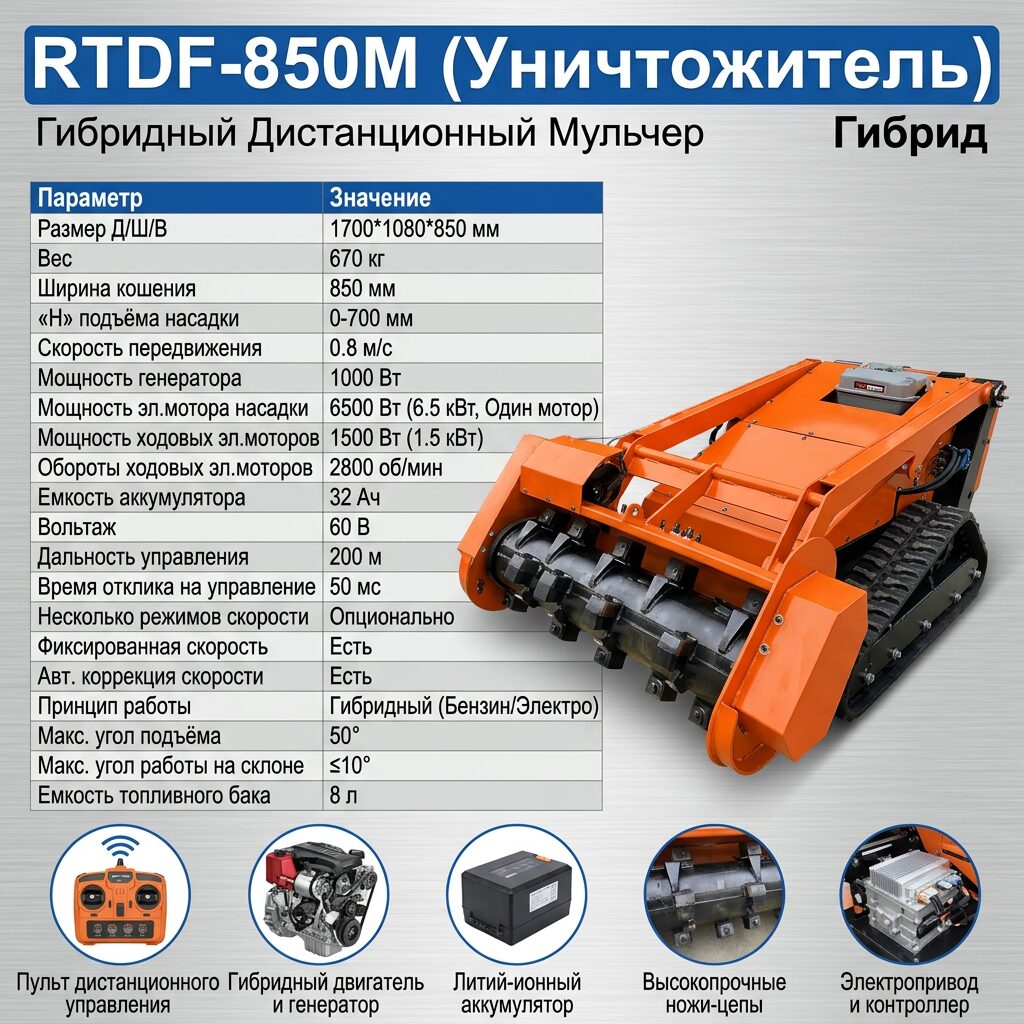 РСТ ПРОМЗОНА — Роботизированная спецтехника